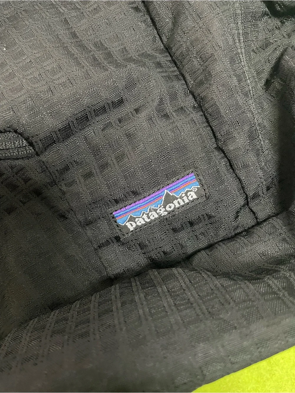 Vintage Patagonia Lightwire Black 25 Backpack Ripstop Hiking Day Time Pack